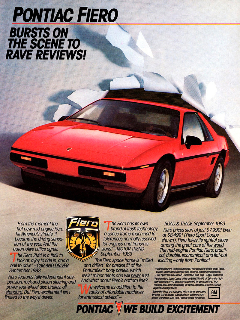 Illustration for article titled Fiero revival continues....and the wallet gently weeps